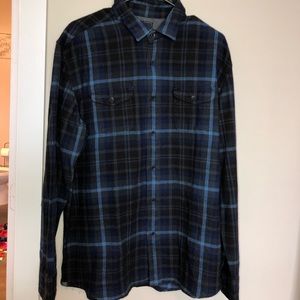 Blue flannel